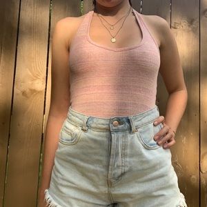 F21 Pastel Halter Top